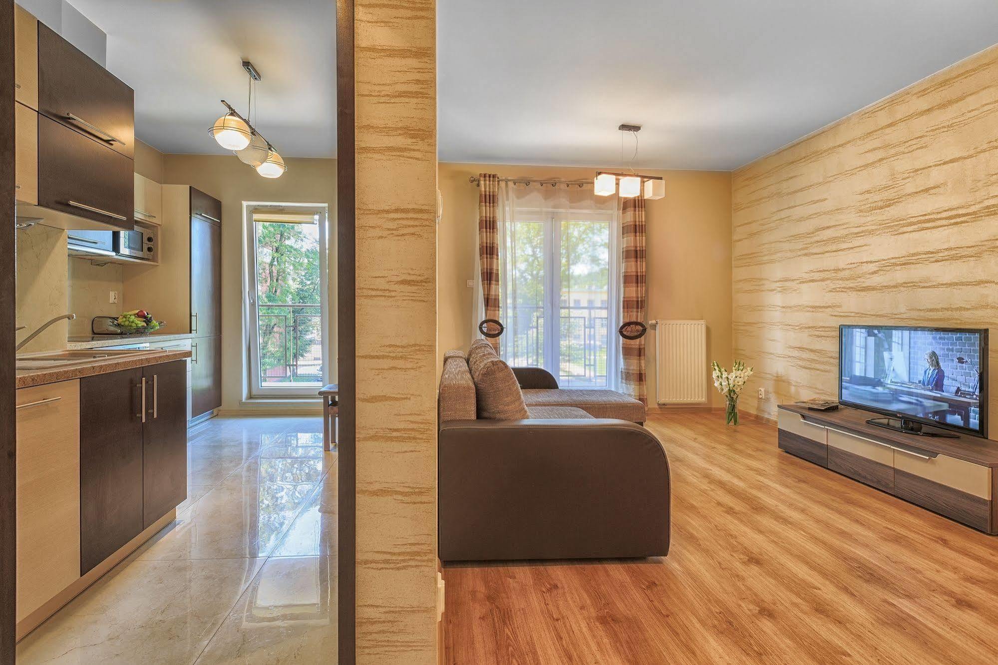 Apartamenty Aparts Łódź Kültér fotó